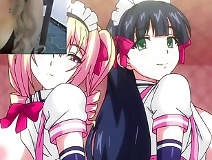 THREESOME ONE GUY AND TWO GIRLS - CARTOON ANIME