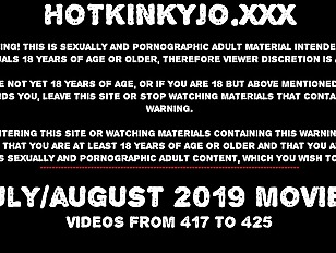 JULY/AUGUST 2019 News at HOTKINKYJO site: extreme anal fisting, prolapse, public nudity, belly bulge