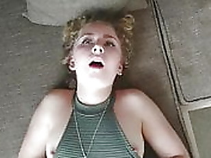 Eye Rolling Clit Orgasm - Blonde Girl Fucked After  