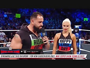 308px x 232px - WWExposed - Aiden English exposes Lana's slut side LIVE