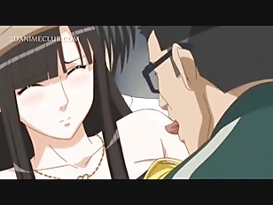 Sex Slave Anime Porn - Big titted hentai sex slave gets nipples pinched in public