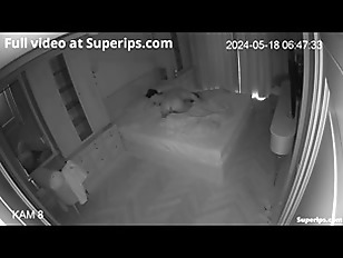 IPCAM – Russian milf  gets fucked in her bed