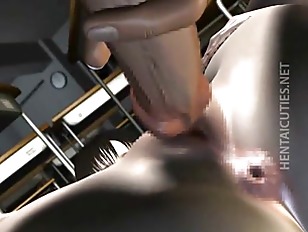 3D Hentai Slut Gets Nailed And Cummed