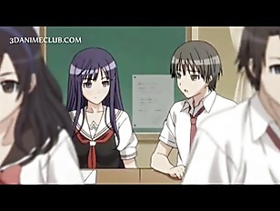 Amine blonde in uniform gets wet cunt nailed hard