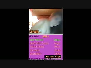 Playing Omegle points game while friend is in the room.avi 