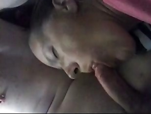 Sleeping mouth fuck and cum 