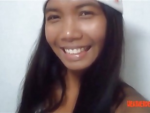 HD Christmas xmas porno วิดีโอ deepthroat throatpie จากวัยรุ่นไทย Heather Deep