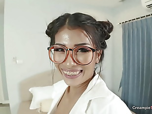 Asian MILF Teacher Creampie