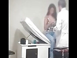 Real Voyeur Cam Doctors Office - Real hidden cam girl testing doctor and fuck