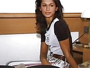 Shy exotic beauty casting