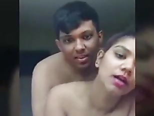 Indian Aunty - Indian aunty fucking hard wih a young man