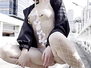 就是阿朱啊连体白丝露出被摄影师强上
