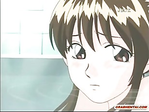Captive Hentai Coed Gets Dildoed