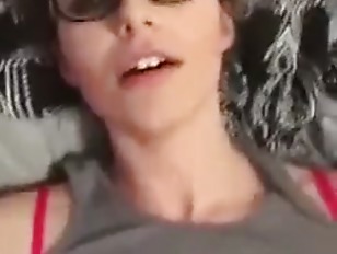 Fucking a girl with big tits and glasses that I met at the gym 