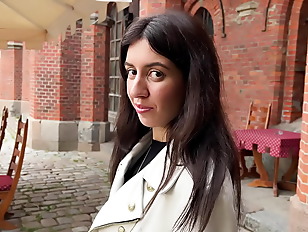 First Tinder Date Ended with hot Anal Sex with Huge Cum Public Pickup