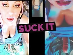 Getting trained to please cocks no matter what they are attached to GIRLS OR BOIS