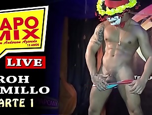 LIVE PAPOMIX - Producer and stripper Roh Camillo remembers daring shows by Pau Duro - Part 1 - WhatsApp PapoMix (11) 94779-1519