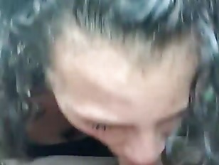 Cute hooker with curly hair sucks out all the nut as I cum after a long bj - add my snap chat account to buy exclusive videos - mckenziegoldxxx