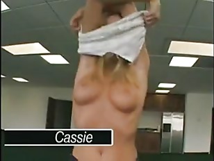 Cassie young cum swallower after fuck lot of cocks