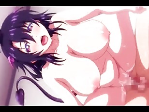 【アニメエロ】めちゃかわいいむちむちのたわわなおっぱいサキュバスのお姉ちゃんさんに騎乗位で連続ピストンなか出し交尾♡アへ顔で快楽堕ちさせる♡