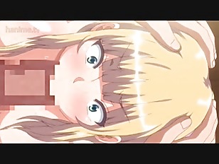 [エロアニ]金髪義いもうとの処女マンコ貫通！たっぷり膣内イクしちゃう♡