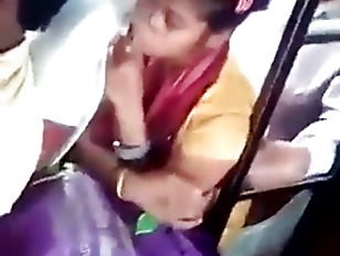 Boob Press In Public Bus - Desi girl boobs pressed hard in public transport and she is enjoâ€¦