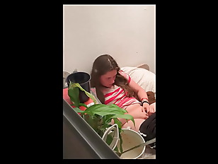 A hidden cam girl with hairy pussy 2