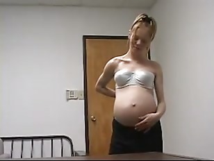 Preggo Whore Captions - Pregnant trailer trash wife gets anal