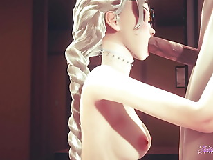 Frozen Hentai - POV Observe at first glance how Elsa sucks and fucks