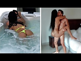 SUPER HOT Venezuelan MODEL Gets Fucked In The Jacuzzi &amp; The Shower