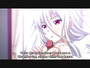 [エロアニ]ぷりぷり銀髪女子高生ちゃんと濃厚SEXしまくり！学校でもSEXされちゃう♡