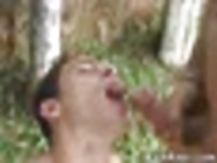 Barebacked porn video – Horny Latino Gay have awesome bareback fuck at the field