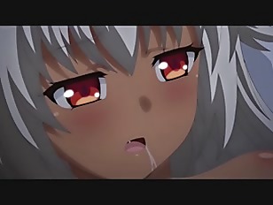 [エロアニ]色黒女子高生ちゃんに逆レ〇プされていっぱい搾られちゃう♡