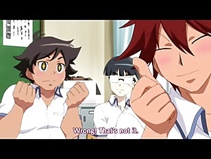 【アニメ】＜☆もっと、もっとぉ！！>マンコに極太チ◯ポを挿入するエロ男！可愛い女子が水中エッチでイキまくる！