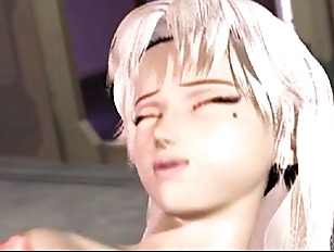 Horny blonde 3D hentai babe gets fucked