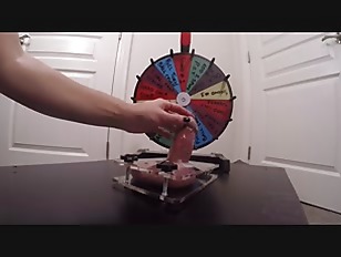 Wheel of Misfortune - Take # 2 - CBT of Post Orgasm Torture - Cumshot