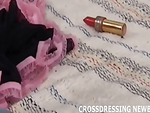 Tshemalemasturbation porn video – I love getting all dolled up in sexy womens clothes
