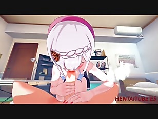 Genshin Impact Hentai - Noelle Having Sex with Aether Blowjob, Boobjob and Fucked Multiple Cum 1/3