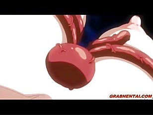 【JK✖️触手】巨乳な女子高生が触手に全身を陵辱されて母乳を噴射しながらアクメ