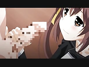 【アニメ】≪☆ねぇ…こんなの、反則だよ…≫スケベすぎる制服女子校生がビンビンなチ〇コをマン穴におねだり！