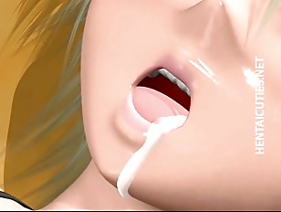 Sweet 3D hentai girl getting DP