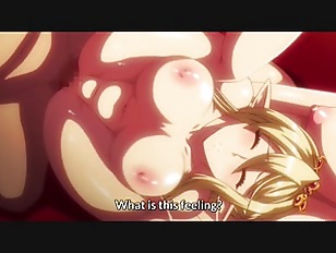 [エロアニ]催眠かけられまくりでエルフの女王は男のちんこの虜になっちゃう♡