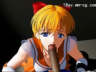 [エロアニ]セーラー姿の可愛い娘戦士がキモデブ親父の生臭チン棒ブチ込まれて容赦なく中出しされちゃう♡