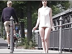 Nude girl public exhibitonist