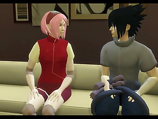 Naruto Hentai Episode 26 Sakura Fucked by the Naruto clones Gangbang in front of Sasuke her Cuckold Husband Netorare NTR ANAL Wife turned into a milk tank