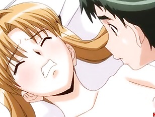 Busty Anime Teen And Her Very First Sexual Experience