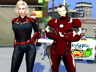 Captain Marvel Fucked By Iro Man Marvel Porn