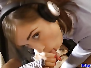 Spex porn video – Euro spex amateur sucks cumshot out of oldman