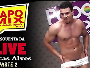 All in all, stripper Lucas Alves prepares for Live on TV&amp;#'s instagram PapoMix - Participate! - Part 2 - Twitter and Instagram: @TVPapoMix