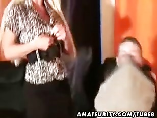 Amateur lucky fuck with hot MILF